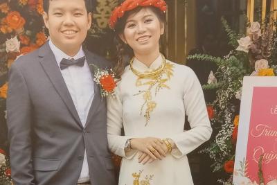 Hợp Điểm chúc mừng đám cưới 2 bạn Alumni NUS Trung Hiếu & Quỳnh Như