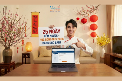 25 Ngày đếm ngược - Học bổng NUS 2026 đang chờ bạn. 