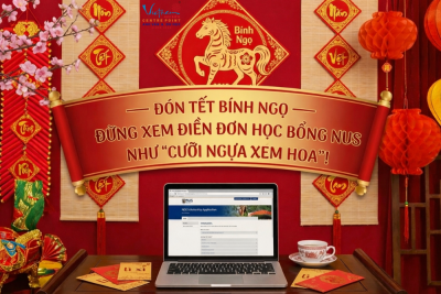 Đón Tết Bính Ngọ - Đừng xem điền đơn Học Bổng NUS như Cưỡi Ngựa Xem Hoa !