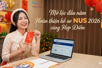 Mở lộc đầu năm - hoàn thiện hồ sơ NUS 2026 cùng Hợp Điểm 