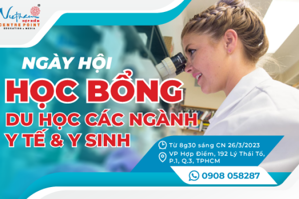 26/3: Giải đáp Học Bổng và trợ giúp tài chính các ngành Y Tế & công nghiệp Y Sinh dự tuyển NUS