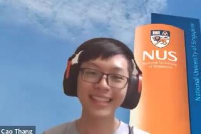 Làm quen với bạn Cao Thắng, học NUS College có gì khác so với ở NUS ?