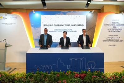 Phòng thí nghiệm R&D doanh nghiệp REC@NUS mới ra mắt 77 triệu đô la Singapore