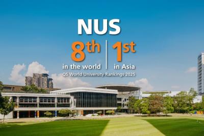 NUS xuất sắc vào TOP 10 các Đại học hàng đầu thế giới