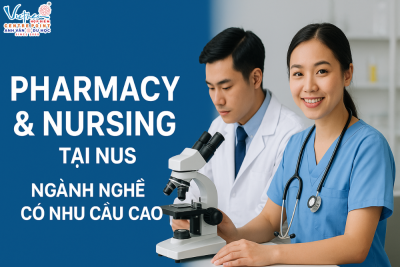 Ngành Dược và điều dưỡng NUS: ngành nghề có nhu cầu cao, chương trình học thực tiễn, định hướng rõ ràng