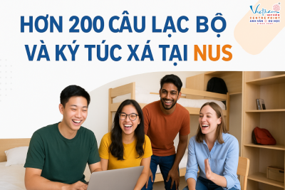 Hơn 200 câu lạc bộ và Hệ thống ký túc xá hiện đại tại NUS
