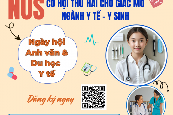  24/8 Cơ hội thứ hai cho giấc mơ ngành Y tại NUS 