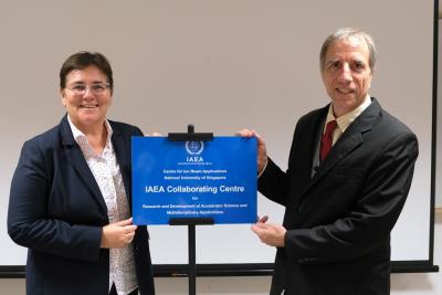 IAEA chọn trung tâm nghiên cứu của NUS để cộng tác nghiên cứu khoa học hạt nhân