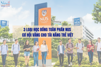 3 loại học bổng toàn phần NUS 2026 