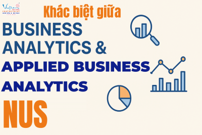 Phân biệt giữa ngành Business Analytics của NUS Computing và Applied Business Analytics của NUS Business School