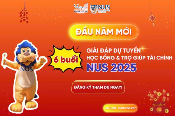 Đầu năm giải đáp dự tuyển học bổng NUS